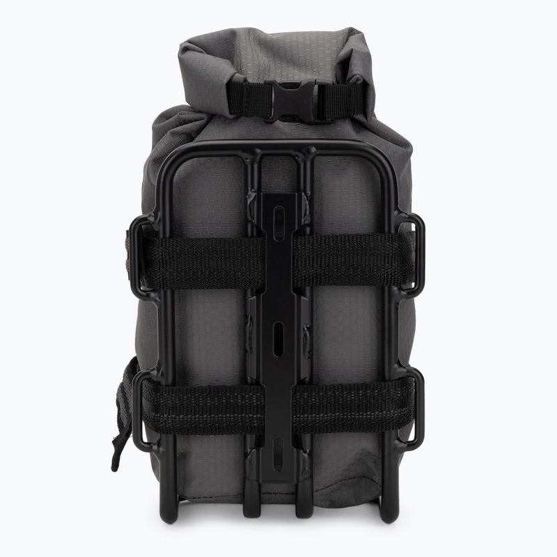 Сумка і багажник на велосипедний вилку Rockbros Front Fork Rack+Fork Bag grey/black 3