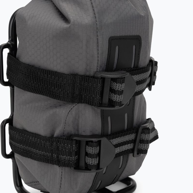 Сумка і багажник на велосипедний вилку Rockbros Front Fork Rack+Fork Bag grey/black 4