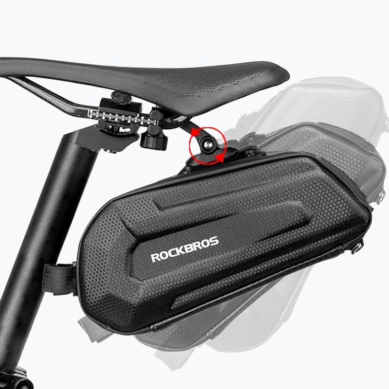 Сумка велосипедна під сідло Rockbros B69 Bike Saddle Bag black 4