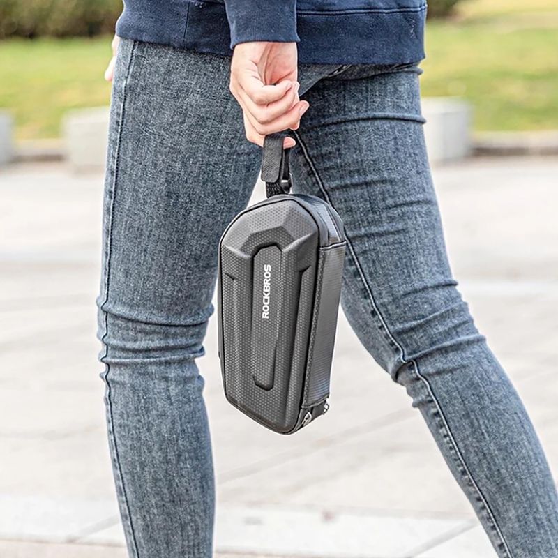 Сумка велосипедна під сідло Rockbros B69 Bike Saddle Bag black 8