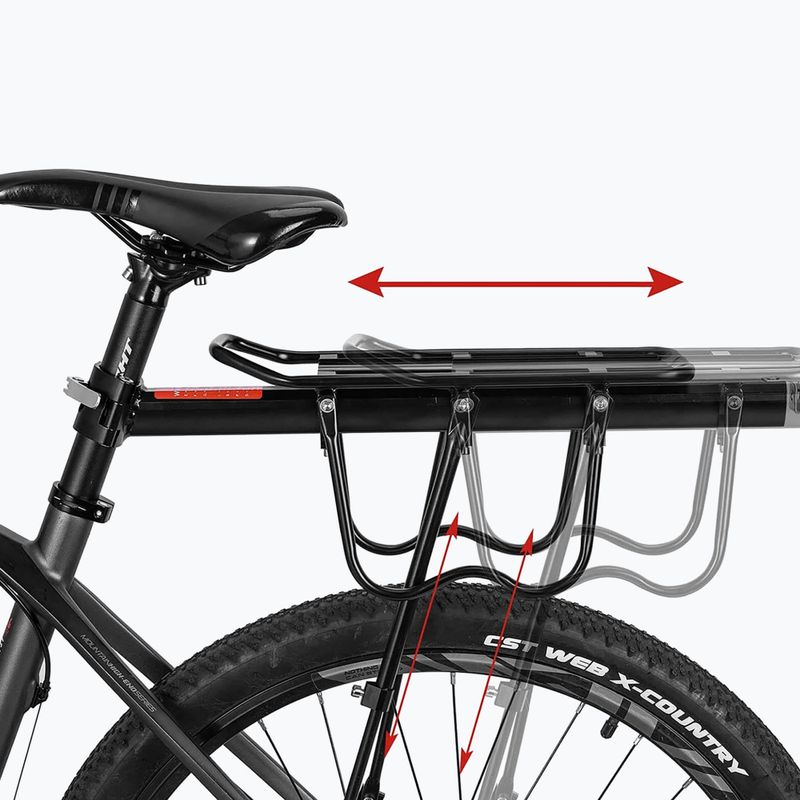 Багажник для велосипеда Rockbros HJ1009 Bike Rear Rack black 4
