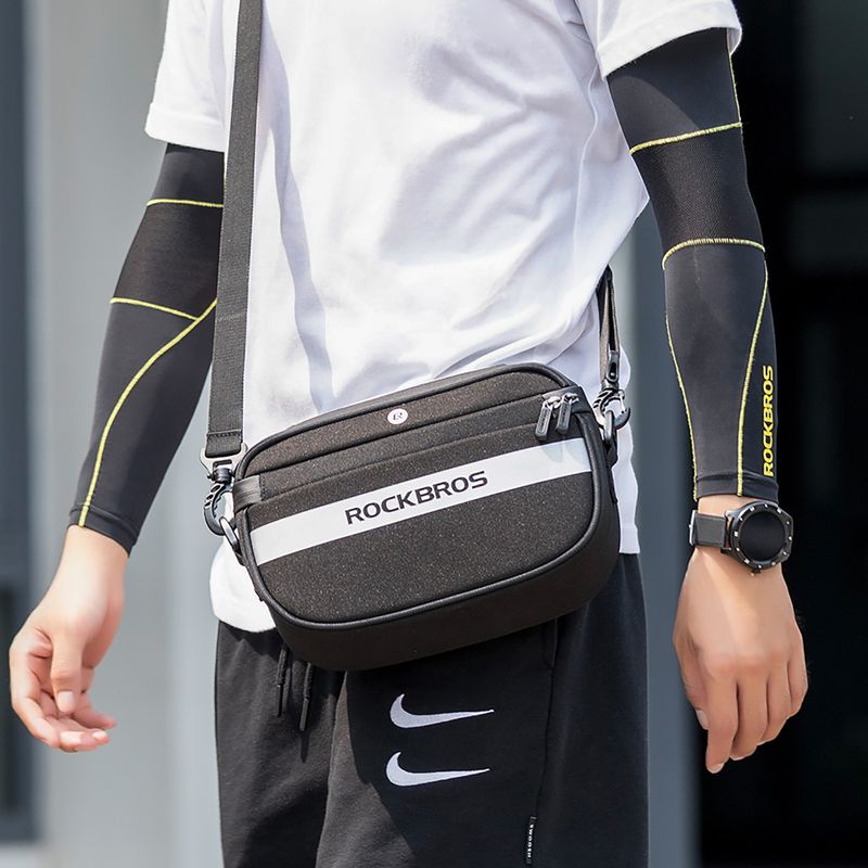 Сумка велосипедна на кермо Rockbros B27 Bike Front Bag black 10