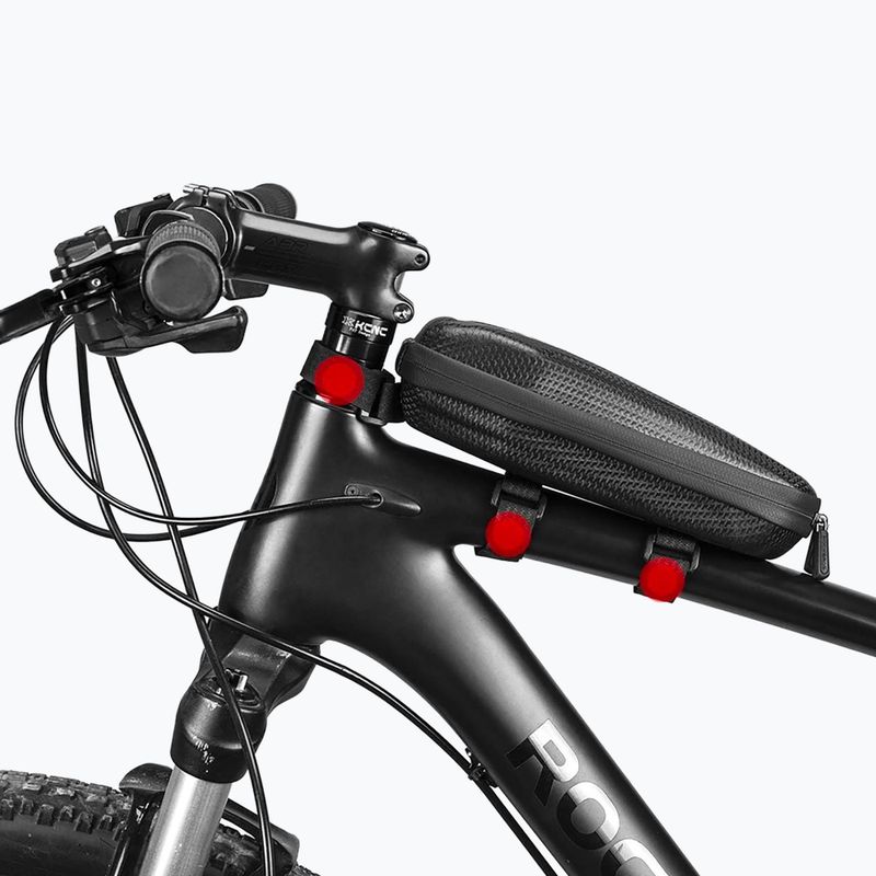 Сумка велосипедна на раму Rockbros B60 Bike Tube Bag M black 3