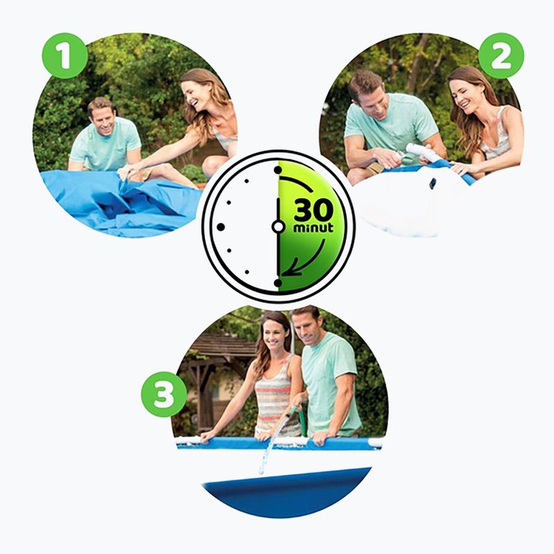 Басейн Bestway Steel Pro Pool 300 см блакитний 6
