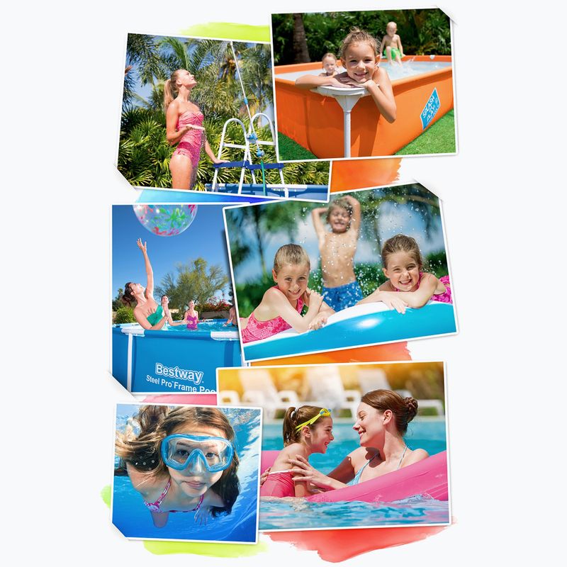Басейн Bestway Steel Pro Pool 300 см блакитний 8