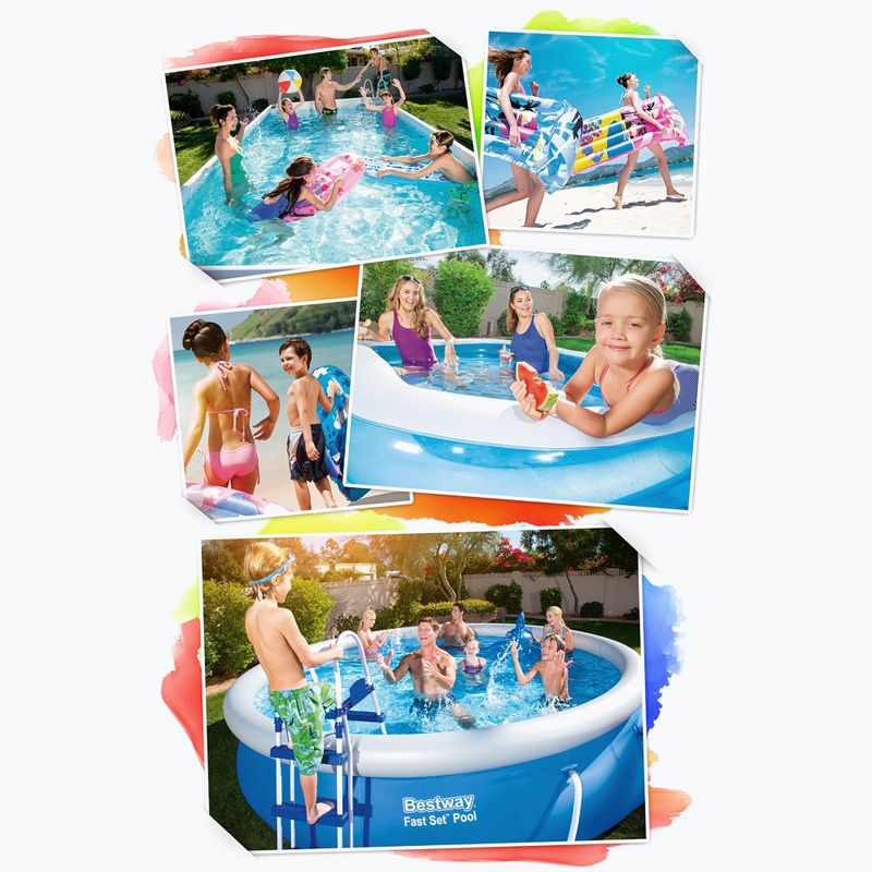 Басейн Bestway Steel Pro Pool 300 см блакитний 9