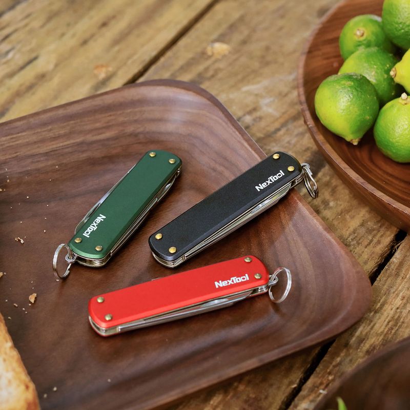 Мультитул Nextool Mini Pocket Knife red 4