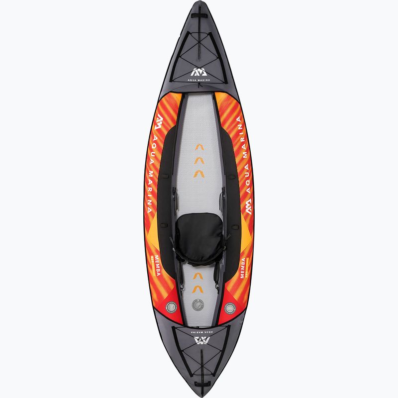 Надувна байдарка 1-місна Aqua Marina Touring Kayak оранжева Memba-330 2