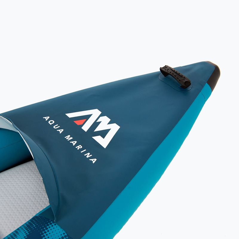 Надувна байдарка 2-х місна 13’6″ Aqua Marina Versatile/ Whitewater Kayak синя Steam-412 3