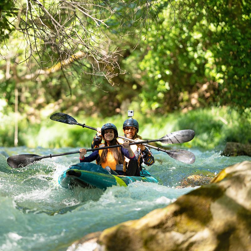 Надувна байдарка 2-х місна 13’6″ Aqua Marina Versatile/ Whitewater Kayak синя Steam-412 15