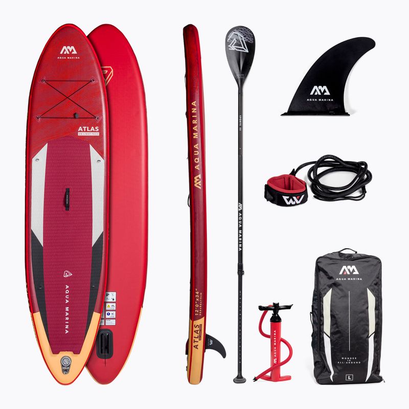 SUP-дошка Aqua Marina Atlas 3.66м червона BT-21ATP