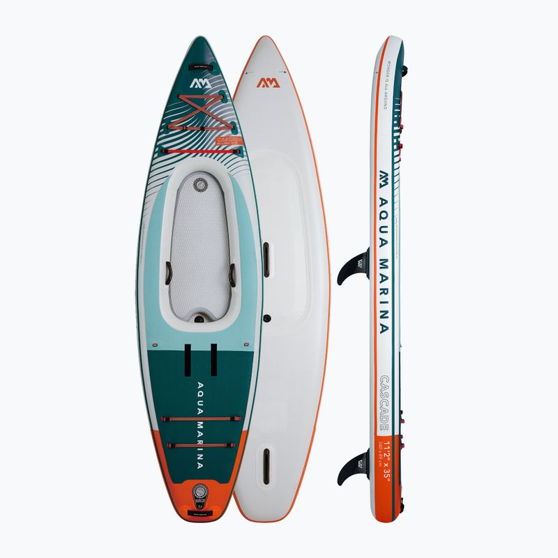 Гібрид каяка/SUP Aqua Marina Cascade 11'2" 2