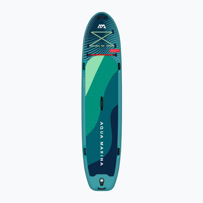 Набір дошка SUP надувна Aqua Marina Super Trip Essential 12'6" dark green 2
