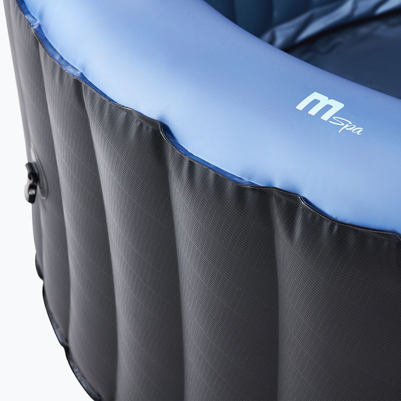 Басейн з гідромасажем 6-місне MSpa Comfort Bergen сірий 4