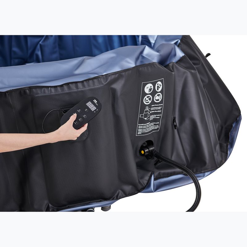 Басейн з гідромасажем 6-місне MSpa Comfort Bergen сірий 6