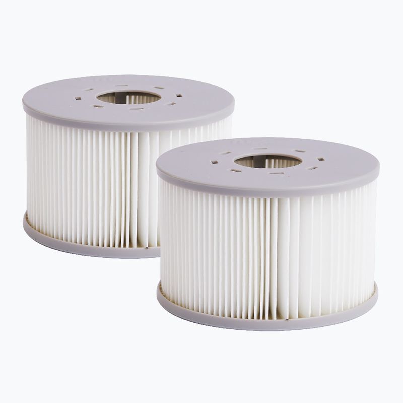 Басейн з гідромасажем 6-місне MSpa Comfort Bergen сірий 9