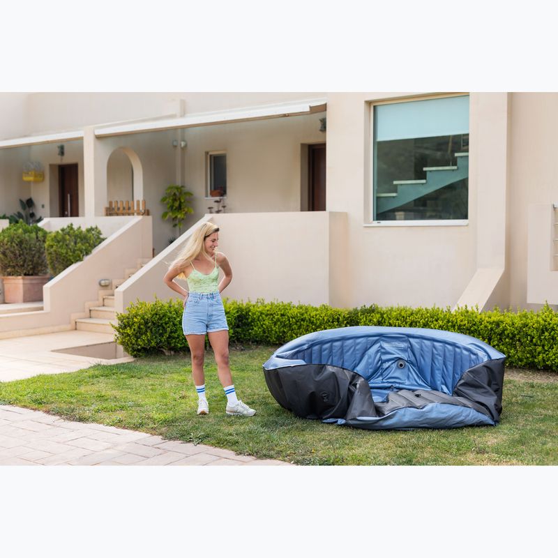 Басейн з гідромасажем 8-місне MSpa Comfort Bergen сірий 20