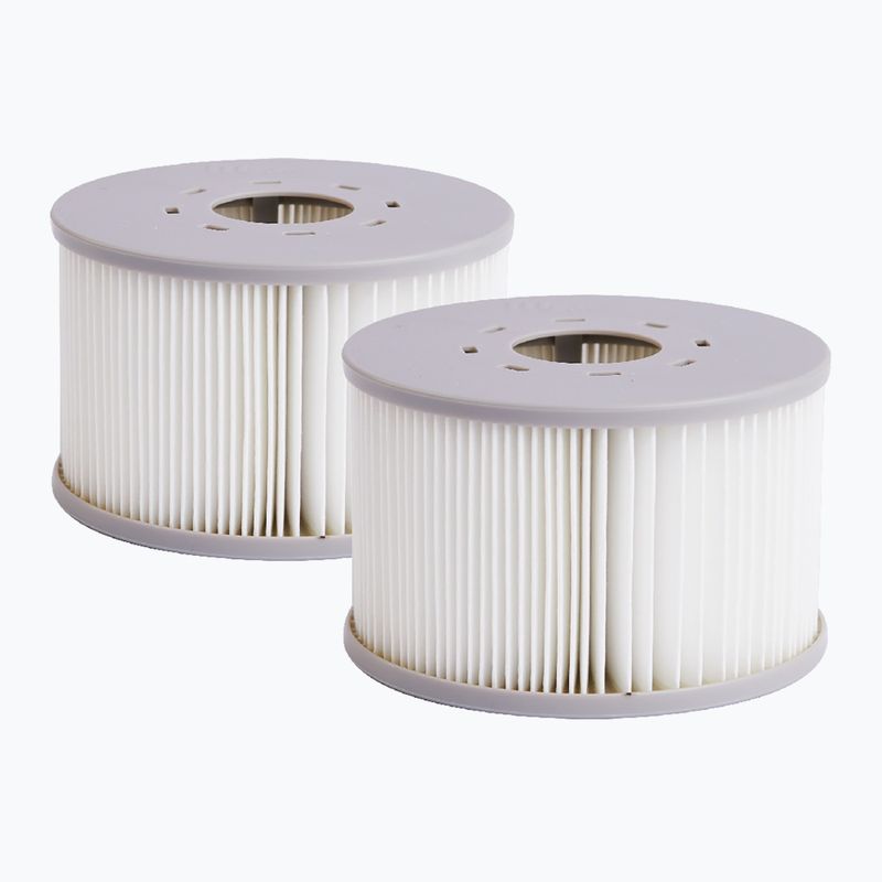 Басейн з гідромасажем 6-місне MSpa Comfort Starry сірий 13