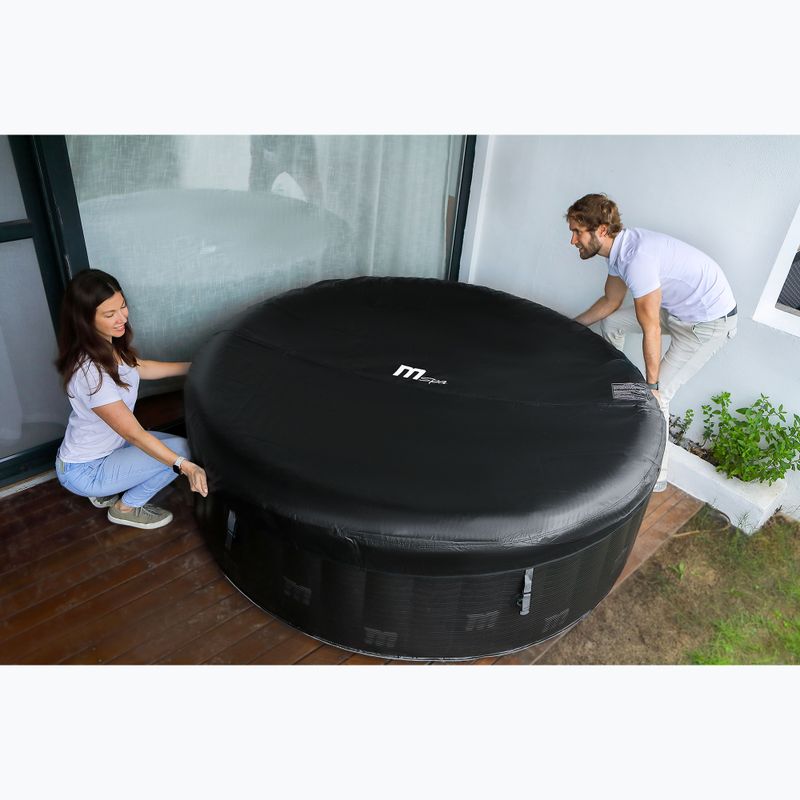 Басейн з гідромасажем 6-місне MSpa Comfort Starry сірий 23