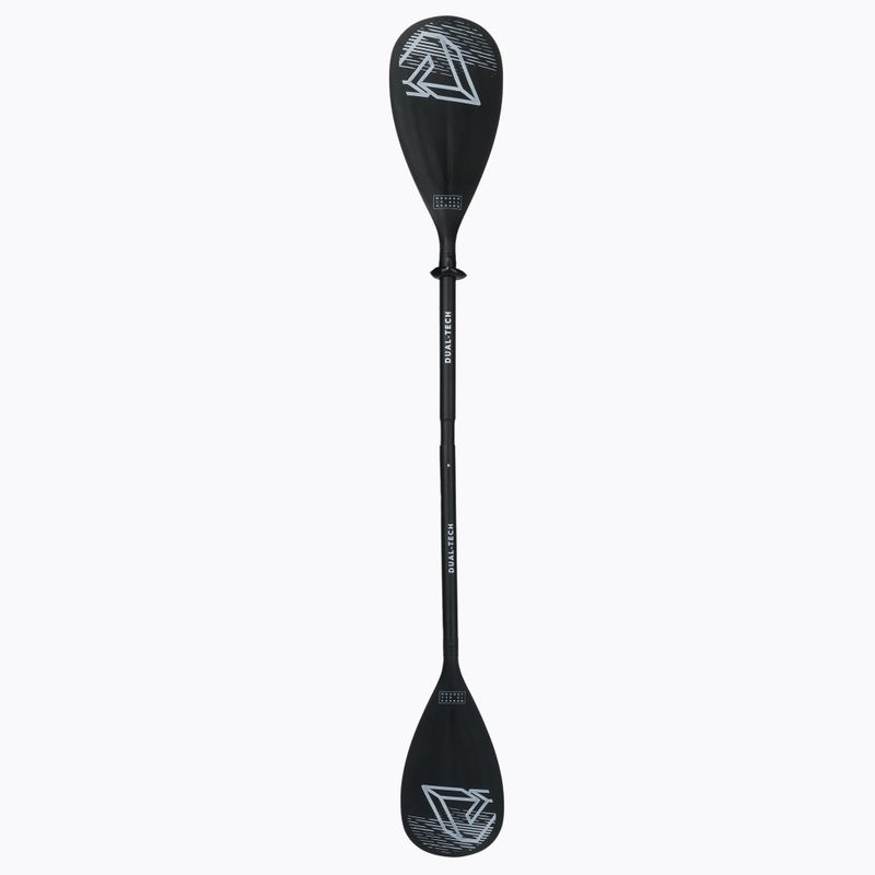 Весло для SUP/байдарки з 2 частин Aqua Marina DUAL-TECH 2-in-1 iSUP & Kayak чорне B0303011