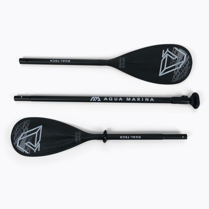 Весло для SUP/байдарки з 2 частин Aqua Marina DUAL-TECH 2-in-1 iSUP & Kayak чорне B0303011 6