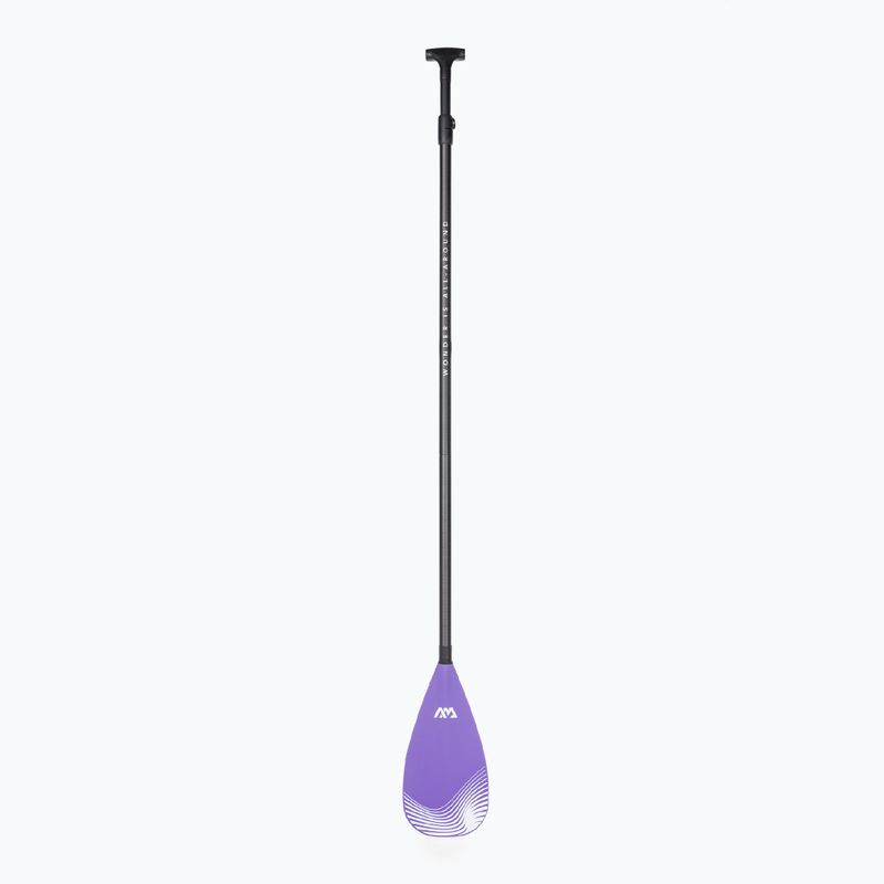 SUP-весло 3-компонентне Aqua Marina Pastel Adjustable Fiberglass/Carbon purple