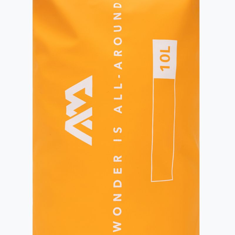 Мішок водонепроникний Aqua Marina Dry Bag 10 л orange 4