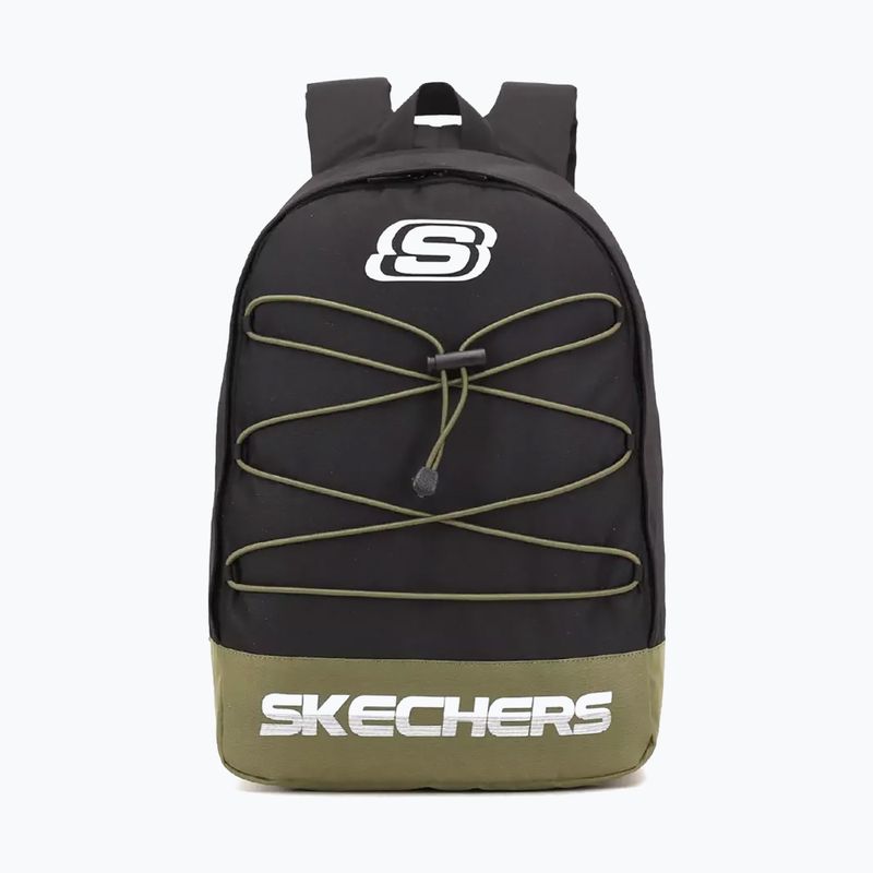 Рюкзак SKECHERS Pomona 18 л чорний / стрілецький зелений