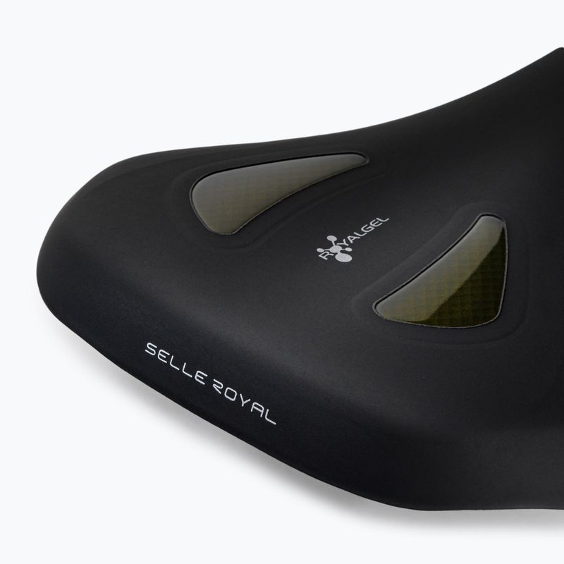 Велосідло гелеве чоловіче Selle Royal Lookin Basic Moderate 60st. чорне A237HR0A08014 5