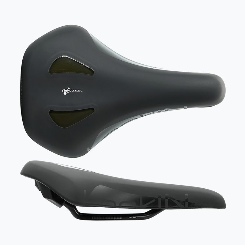 Велосідло гелеве чоловіче Selle Royal Lookin Basic Moderate 60st. чорне A237HR0A08014 6