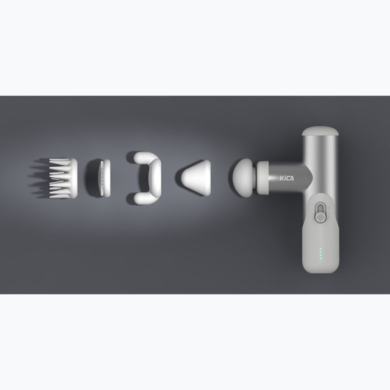 Вібраційний масажер KiCA Mini 3 white 7