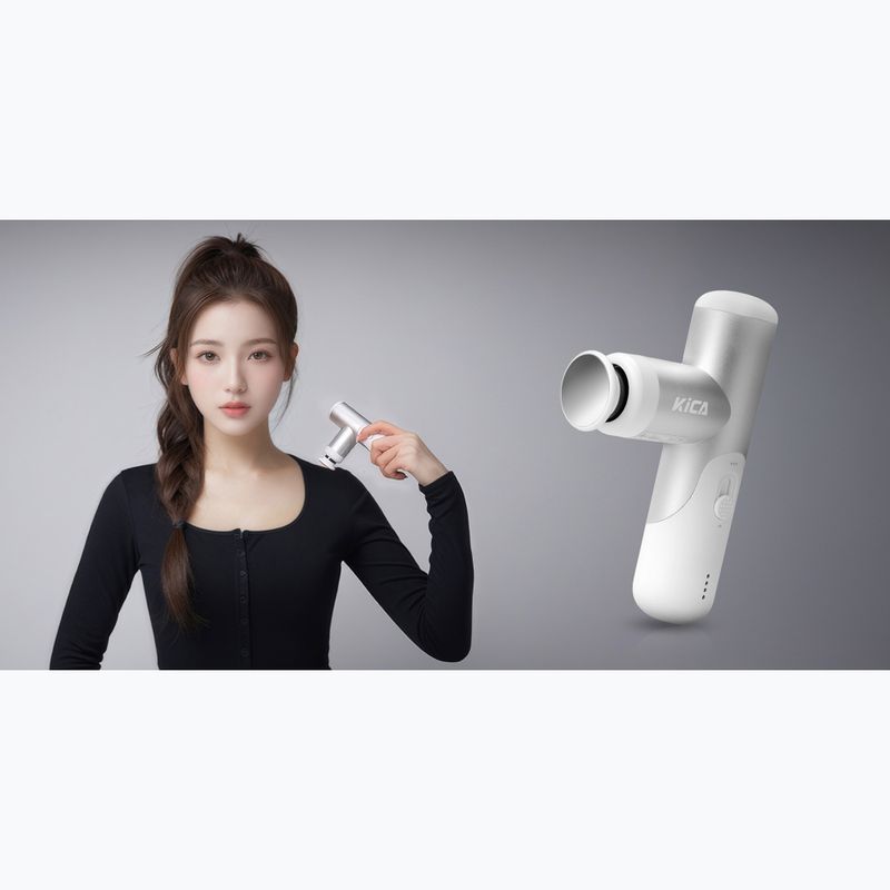 Вібраційний масажер KiCA Mini 3 white 8