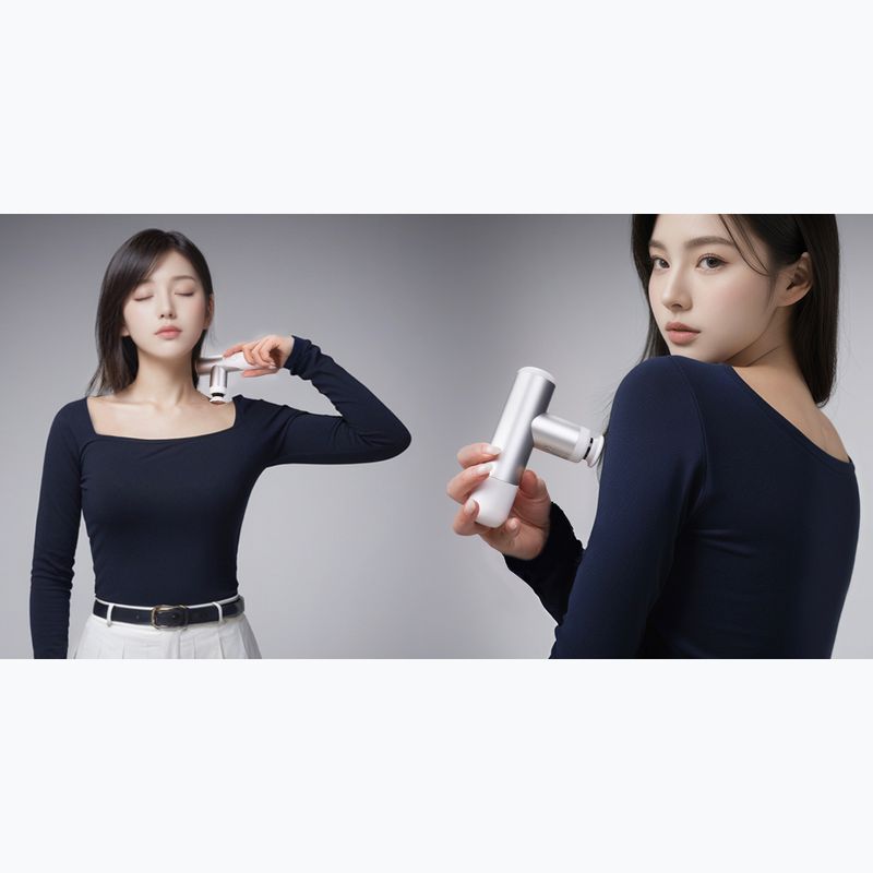 Масажер вібраційний KiCA Mini 3 white 10