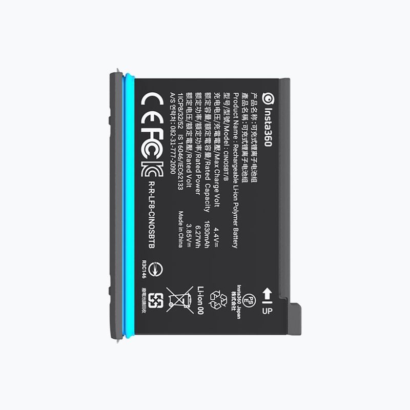 Акумулятор для камери Insta360 ONE X2 (1630 mAh) чорний CINOSBT/B 2