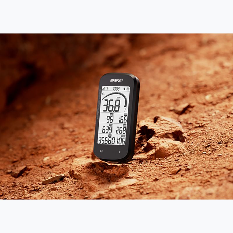 Лічильник велосипедний iGPSport GPS BSC100 Max black 4
