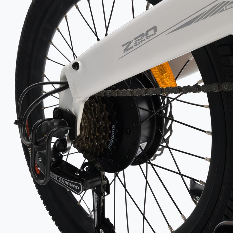Електровелосипед HIMO Z20 Max 36V 10Ah 360Wh білий 8