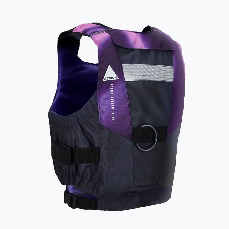 Жилет страхувальний жіночий Aztron N-SV 3.0 Nylon black/radiant purple 2
