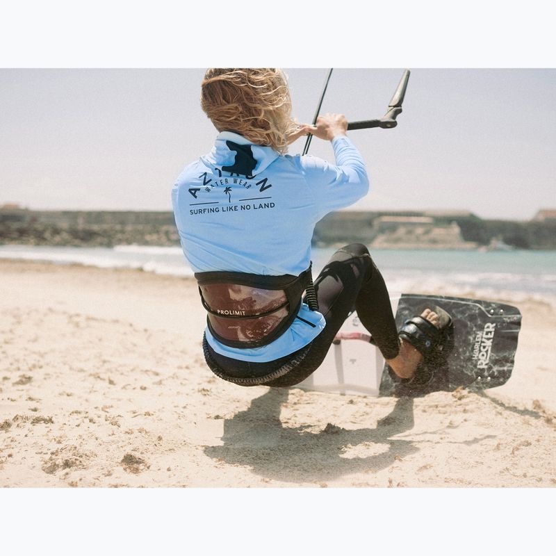 Лонгслів для плавання чоловічий Aztron Surfing Hooded Rashguard 11