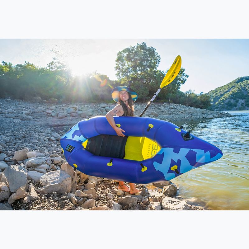 Байдарка надувна одномісна Aquatone Bee Inflatable Pack Raft 7'3" 221 cm 11