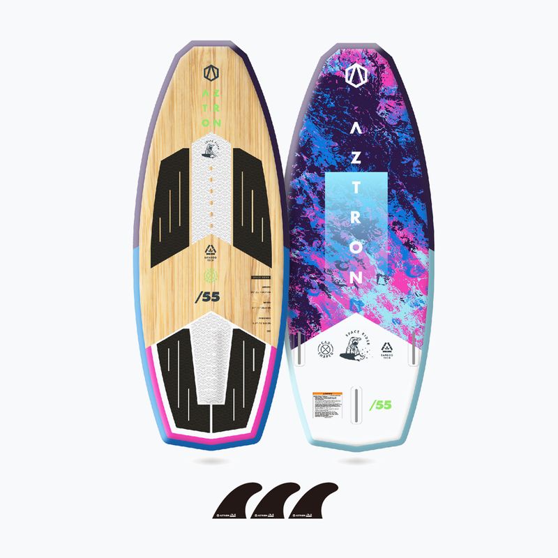 Дошка для вейкборду wakesurf Aztron Space Rider 55