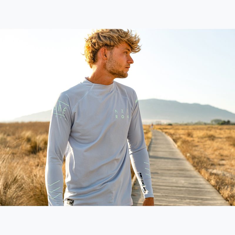 Лонгслів для плавання чоловічий Aztron Stoke Surfing Rashguard 7