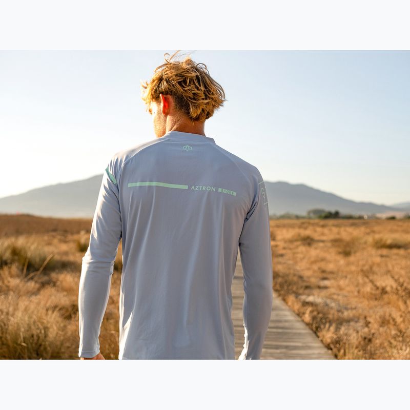 Лонгслів для плавання чоловічий Aztron Stoke Surfing Rashguard 8