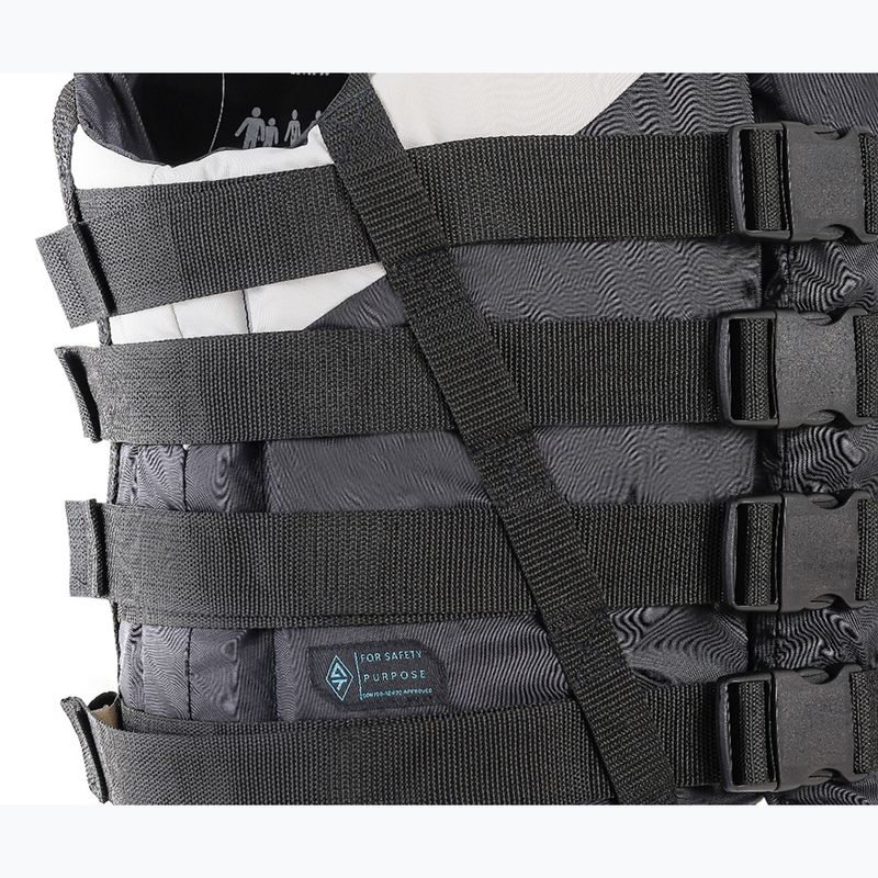 Жилет страхувальний Aquatone Select Safety Vest black/white 4