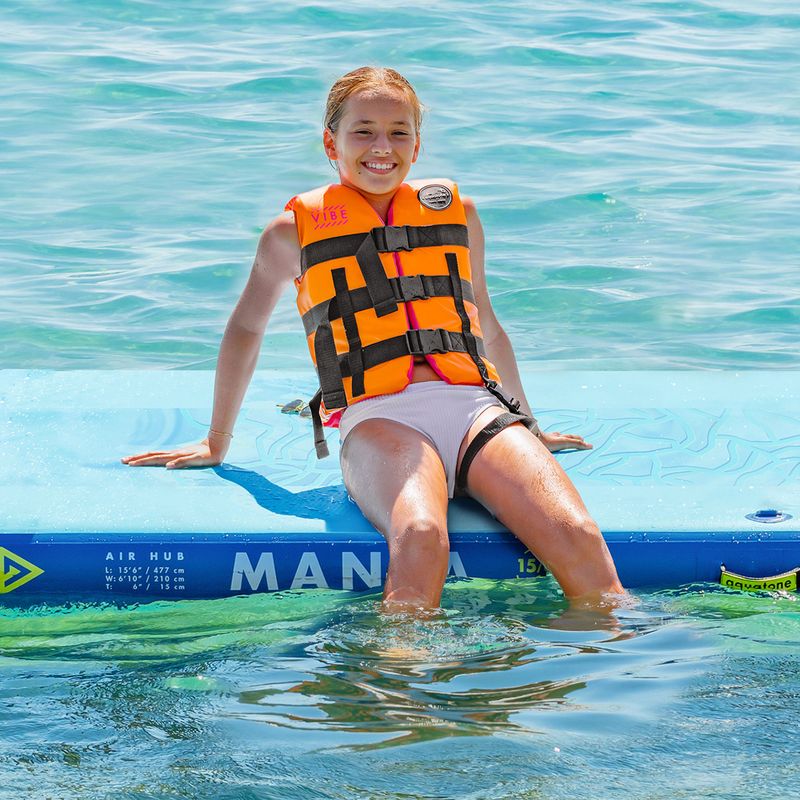 Жилет страхувальний дитяча Aquatone Vibe Youth Safety Vest orange 7