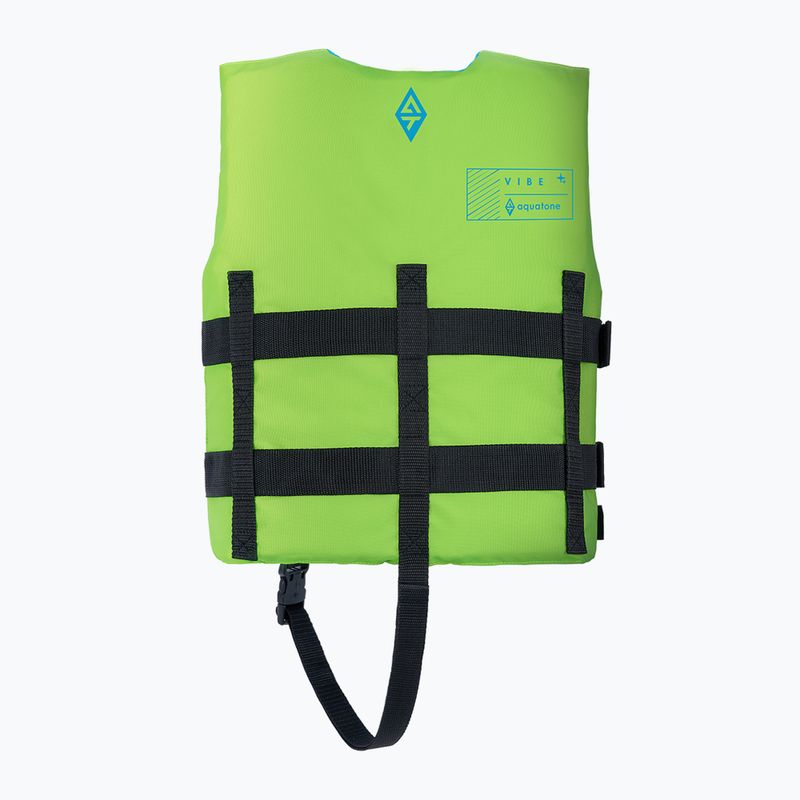 Жилет страхувальний дитяча Aquatone Vibe Youth Safety Vest green 2