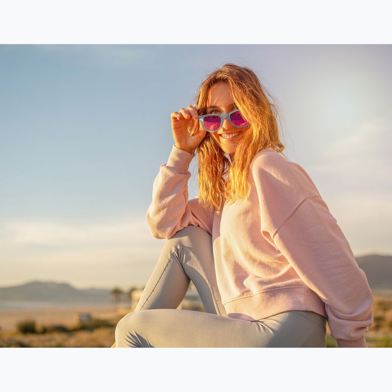 Окуляри сонцезахисні Aztron Dream crystal blue gloss/polarized light pink mirror/brown 5