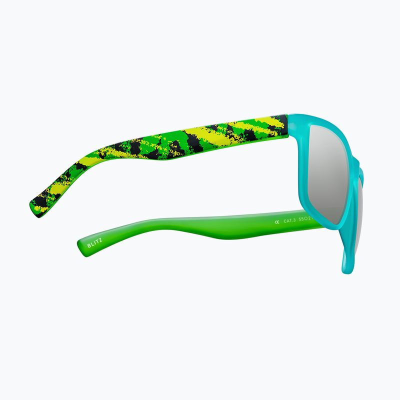 Окуляри сонцезахисні Aztron Blitz green/teal/blacktortoise/polarized silver blue mirror/grey 4