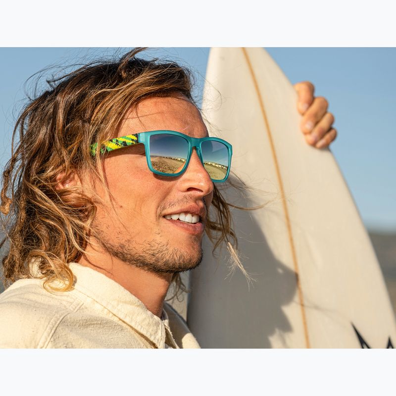 Окуляри сонцезахисні Aztron Blitz green/teal/blacktortoise/polarized silver blue mirror/grey 8
