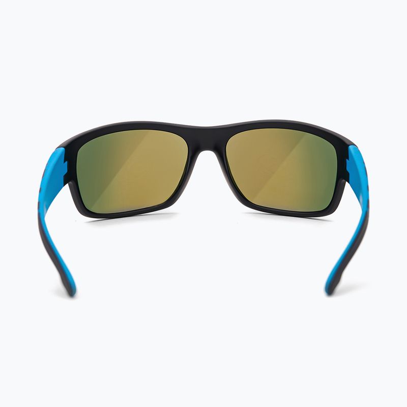 Окуляри сонцезахисні Aztron Avatar-X2 matt black/gloss blue/polarized sahara red mirror/brown 3