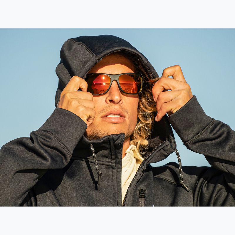 Окуляри сонцезахисні Aztron Avatar-X2 matt black/gloss blue/polarized sahara red mirror/brown 8
